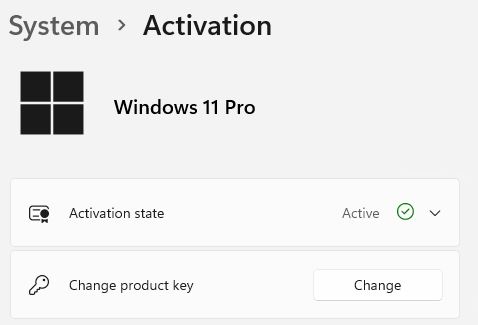 Windows Activation Proof